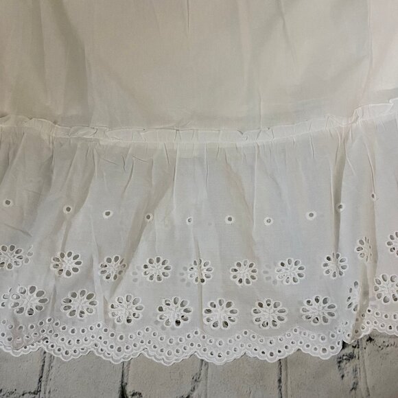 NEW HYFVE Tiered Eyelet Maxi Skirt L - Picture 5 of 16